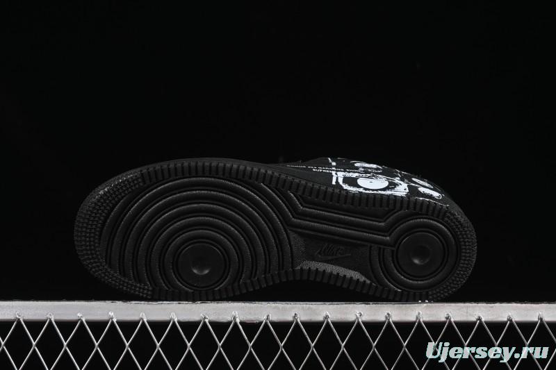 Nike Air Force 1 Low CDG Collaboration Casual Sneakers - 923044-101