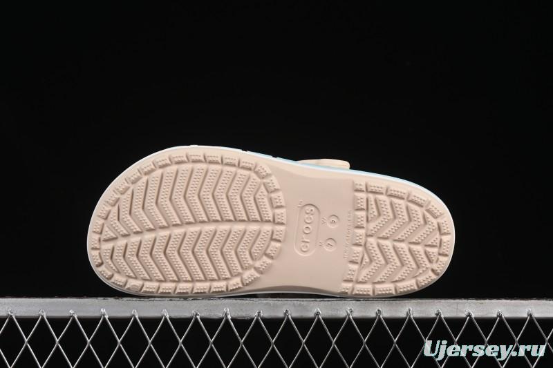 Crocs Classic Platform Clog Sandals Summer Two-Way Beach Sandals - B.D4