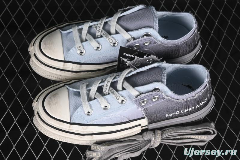 Converse Chuck 70 Low Feng Chen Wang Collaboration Deconstructed Canvas Sneakers - A15742C