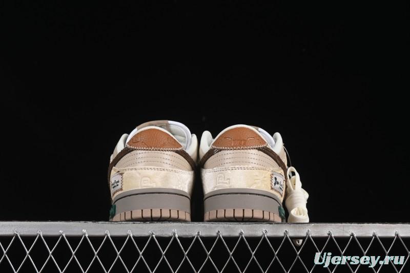 Nike Dunk Low Panda Prank Winter Dream Fantasy Low-Top Casual Skate Shoes - HQ1175-240