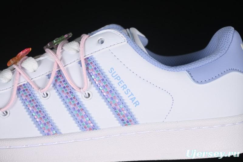 Adidas Superstar II Casual Sneakers with Shell Toe Design - JR1332