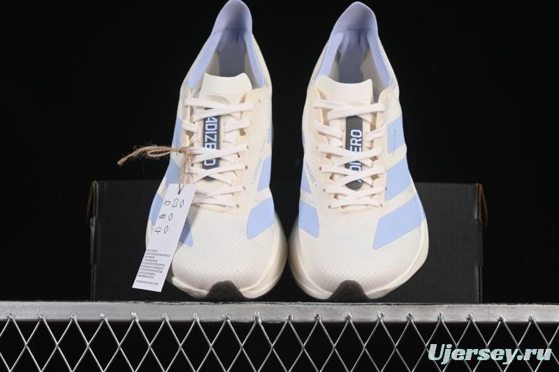 Adidas Adizero Adios 4 Men's Running Shoes Lightweight Breathable Low-Top - JS1889