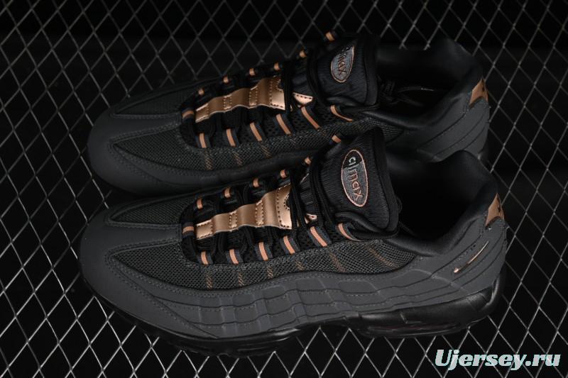 Nike Air Max 95 Retro Cushioned Running Shoes - HQ6457-001