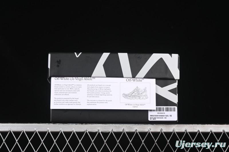 Off-White Be Right Low-Top Lifestyle Casual Shoes in Black Red