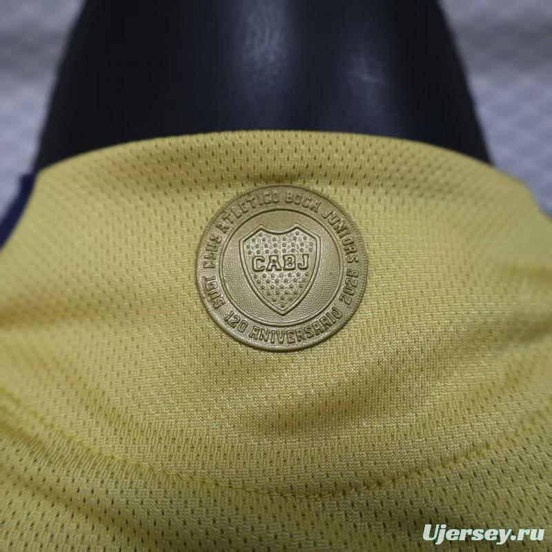 Player Version 25/26 Boca Juniors Away Jersey