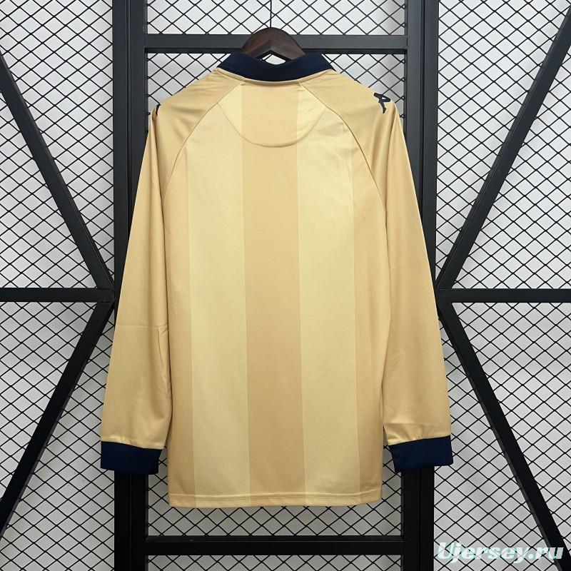 25/26 Deportivo La Coruna Gold Long Sleeve Jersey