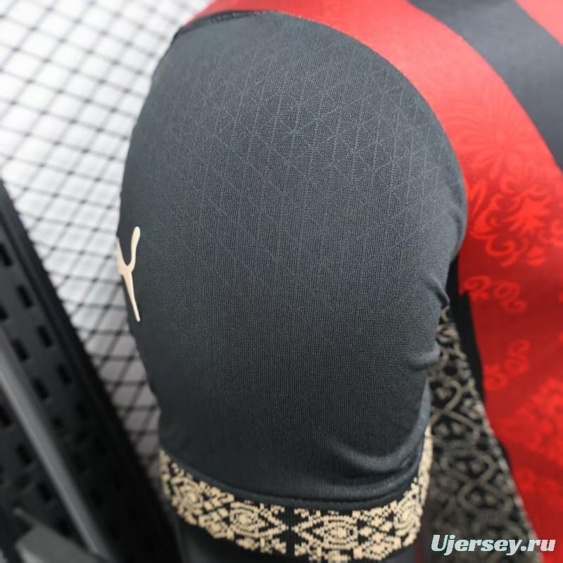 Player Version 25/26 AC Milan Redesigned Home Jersey