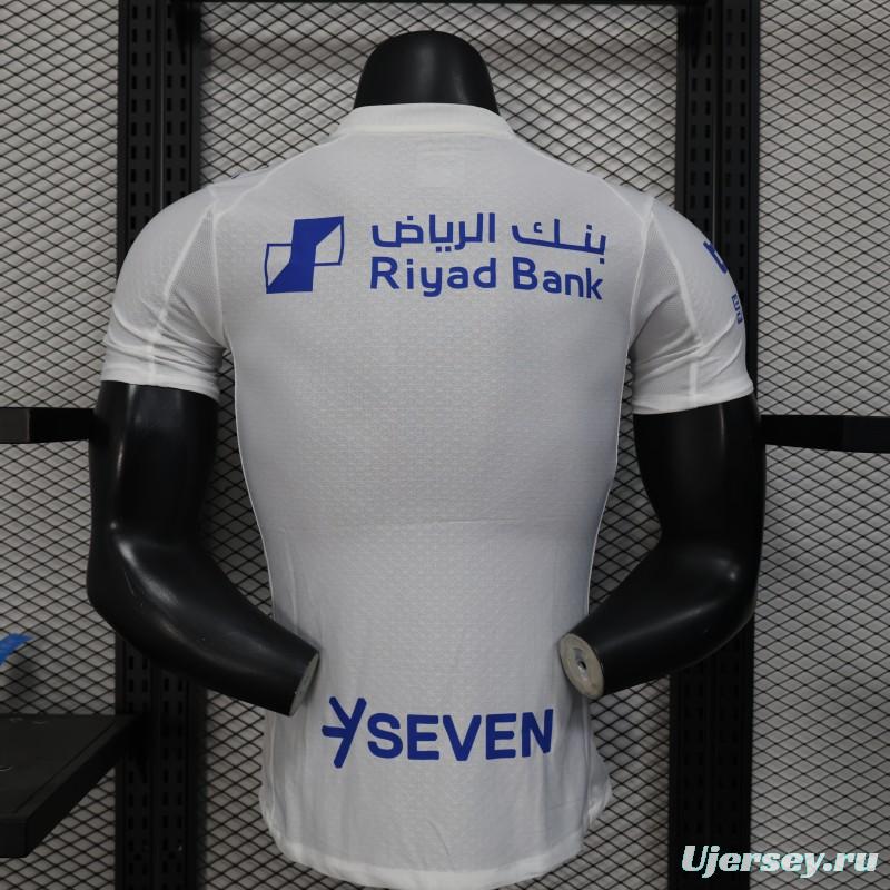 Player Version 25/26 Al-Hilal Away WHITE Jersey