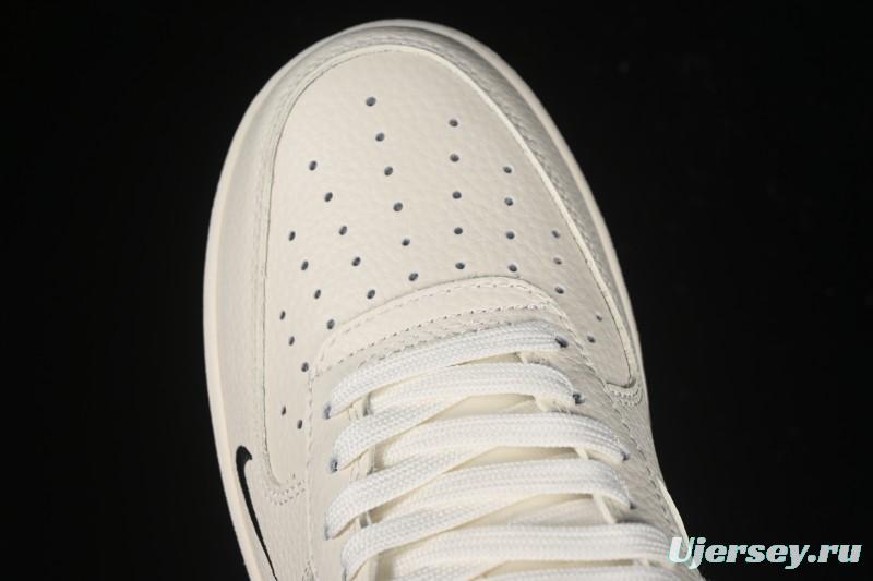 Nike Air Force 1 '07 Low Stussy Collaboration White Gray Casual Sneakers - KK1988-093