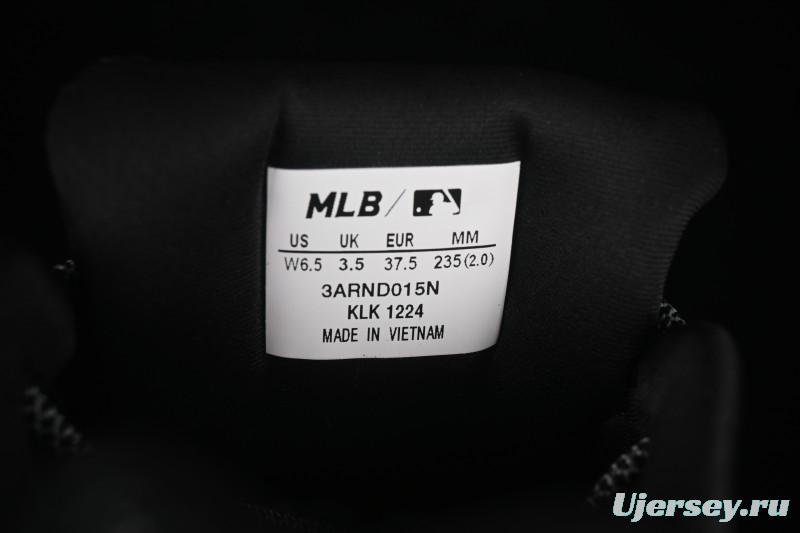 New York Yankees MLB Dome Runner Thick Sole Hollow Out Height Increasing Casual Running Shoes - 3ARND015N50BKS