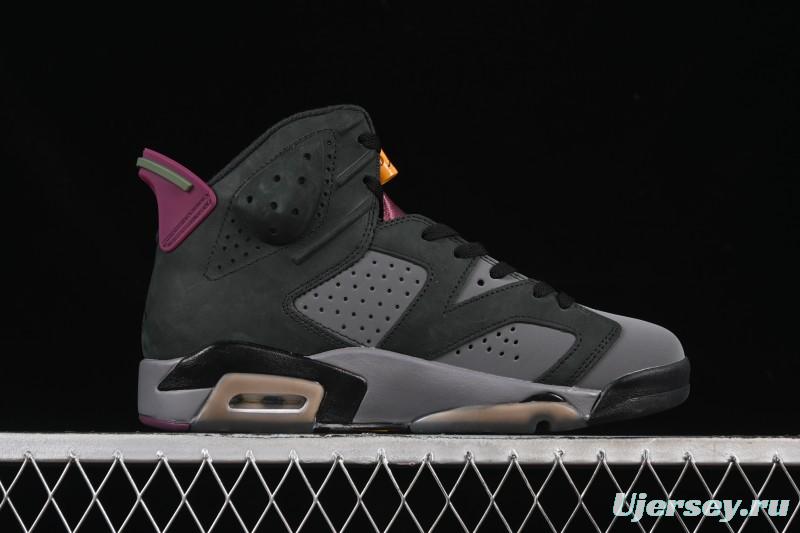 Nike Air Jordan 6 Retro Bordeaux Premium Suede Sneakers - CT8529-063