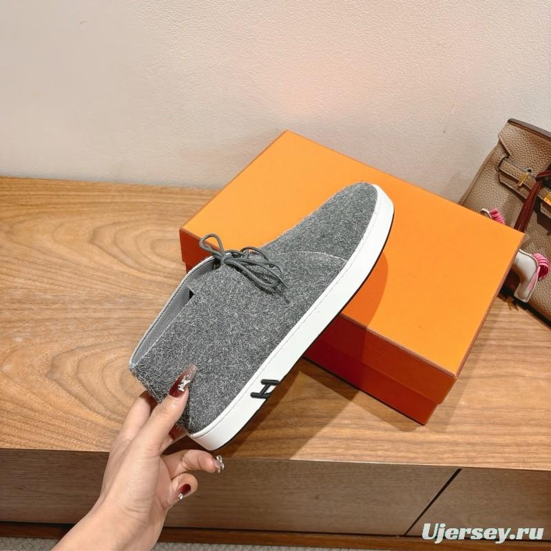 2025 Unisex H Grey Felt Boots AS00380