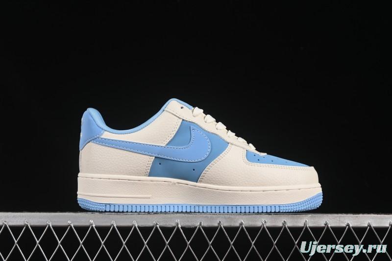 Nike Air Force 1 '07 Low Gucci Collaboration Ice Blue Low-Top Casual Sneakers - DF0188-067