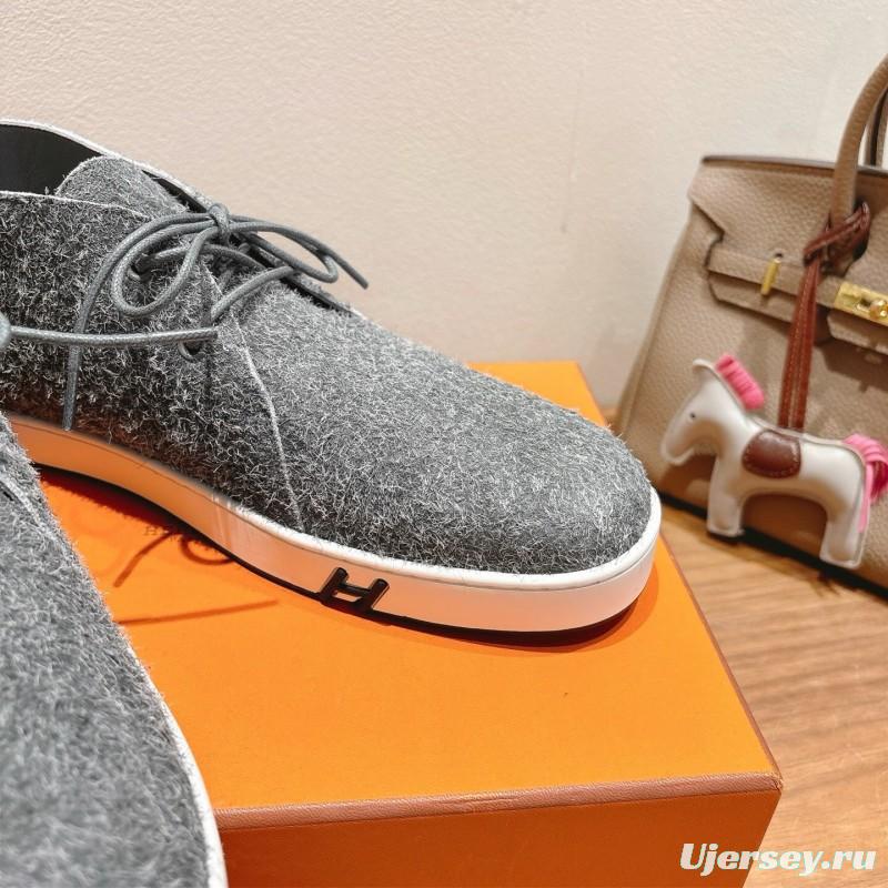 2025 Unisex H Grey Felt Boots AS00380