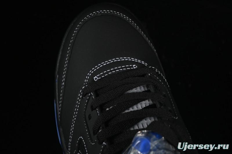 Nike Awake NY x Air Jordan 5 Black Metallic Basketball Shoes - DV4982-004