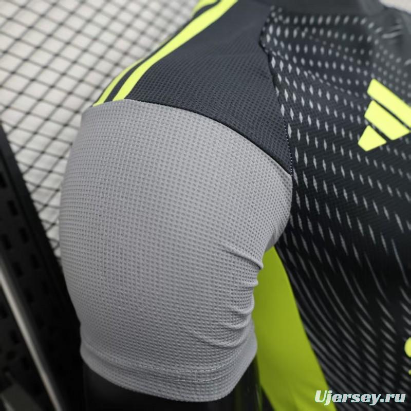 Player Version 25/26 Manchester United Grey with Gradient Wave Pattern Jersey