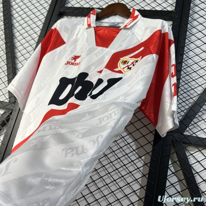 94/95 Retro Rayo Vallecano Home Jersey