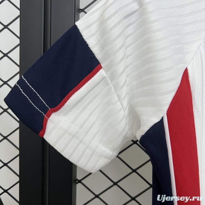 1998 Kids England Home Size 16-28 Jersey