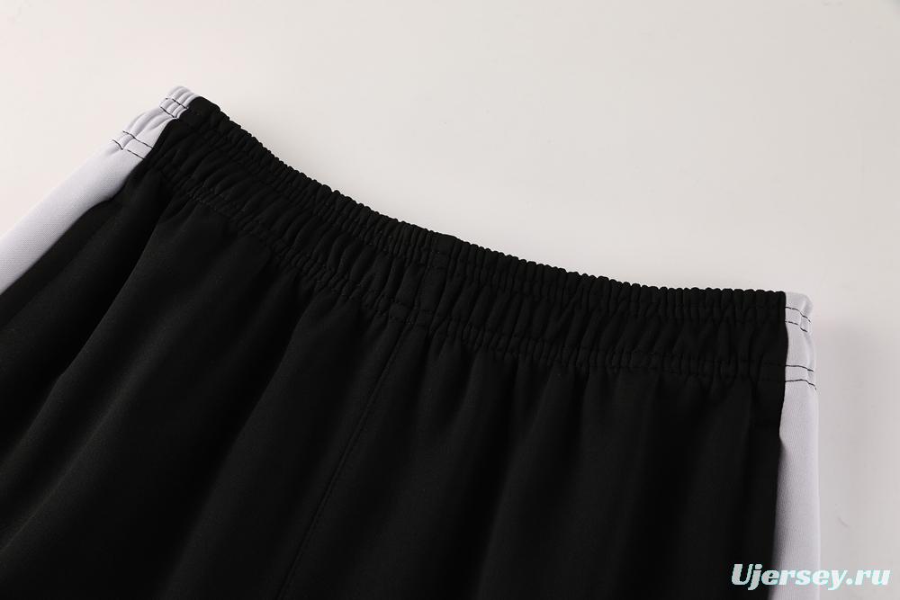 2025 Nike Grey/Black Full Hoodie Zipper Jacket +Long Pants