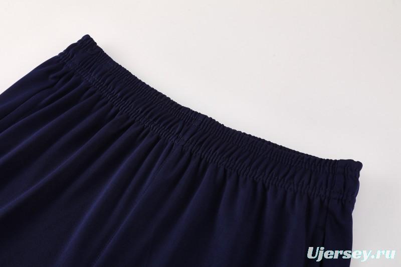 2025 NIKE Navy Short Sleeve Jersey + Shorts