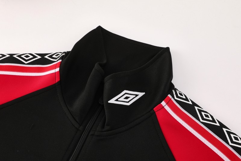 25/26 Manchester United UMBRO Vintage Full Zipper Jacket +Long Pants