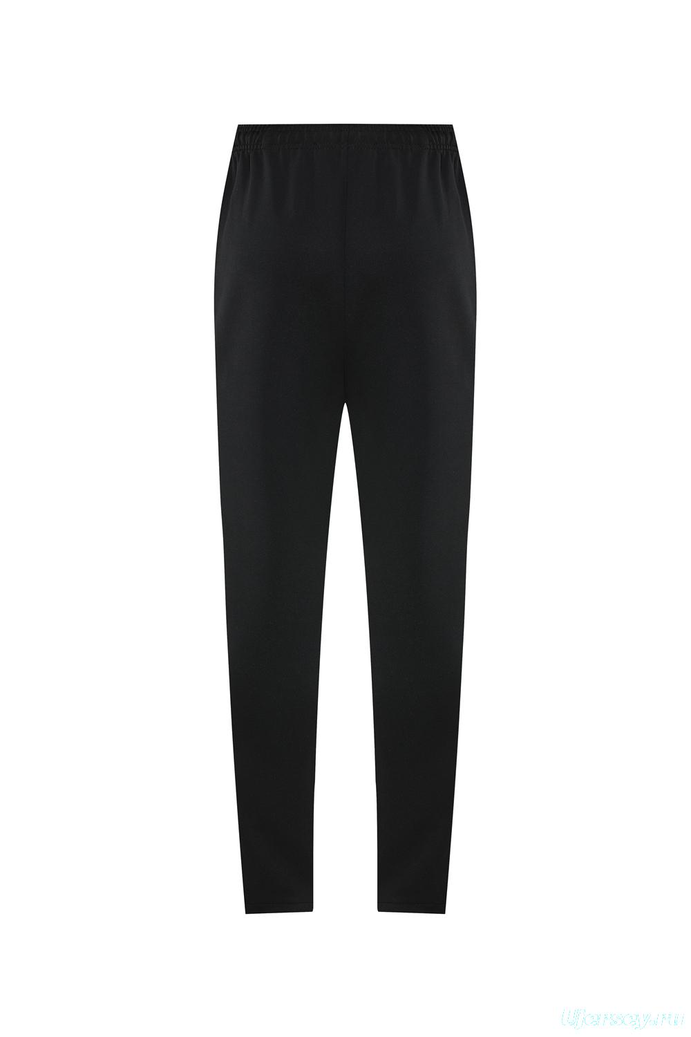 2025 Adidas Original Black Full Hoodie Zipper Jacket +Long Pants