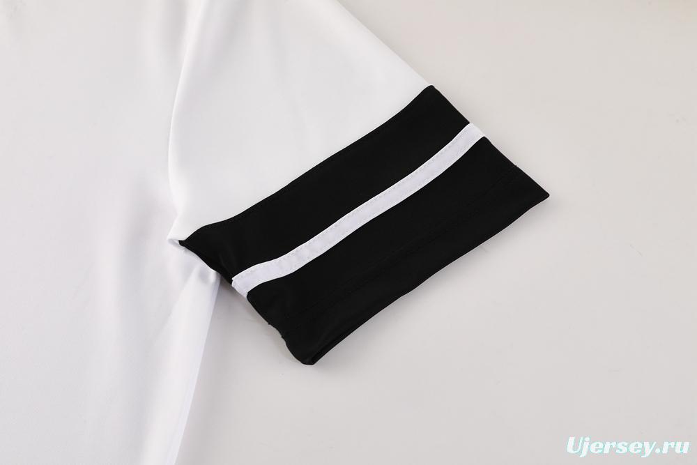 2025 Adidas White Short Sleeve Jersey+Shorts