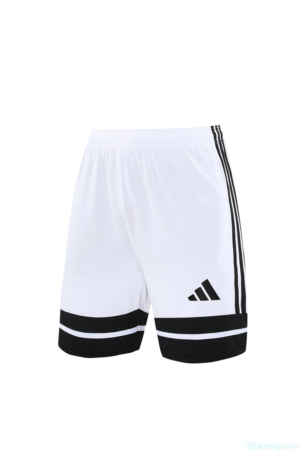 2025 Adidas White Short Sleeve Jersey+Shorts