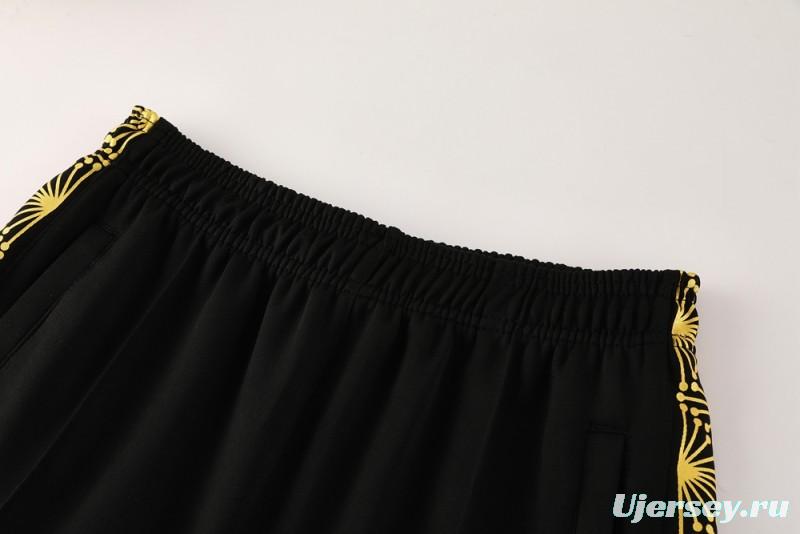 2025 Adidas Black Full Hoodie Zipper Jacket +Long Pants