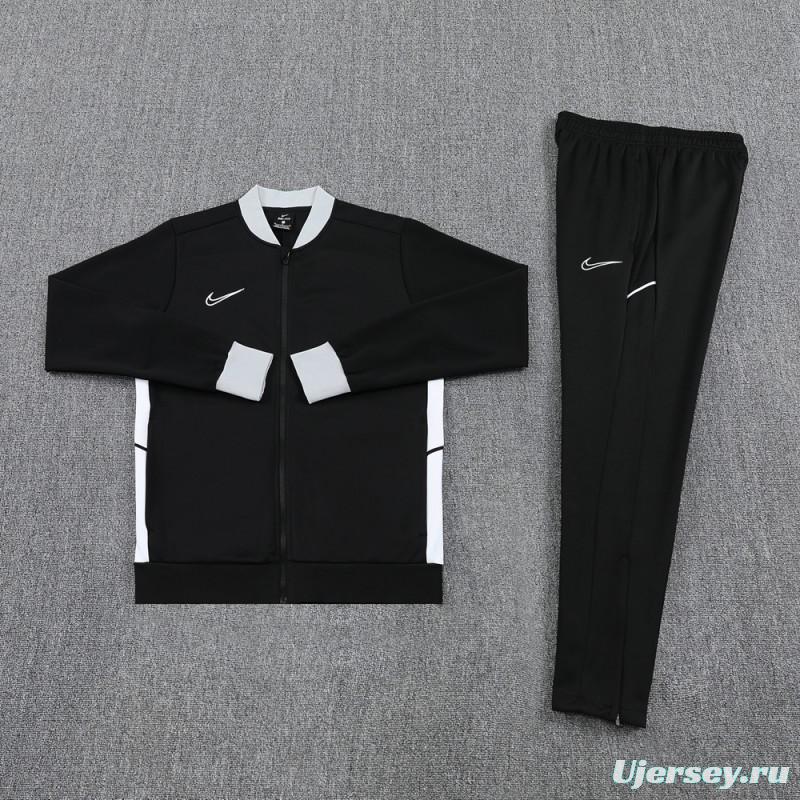 2025 NIKE Black Full Zipper Jacket + Long Pants