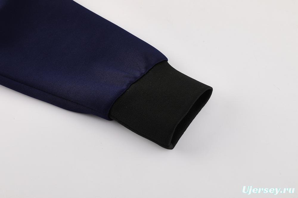 2025 NIKE Navy Full Zipper Jacket + Long Pants