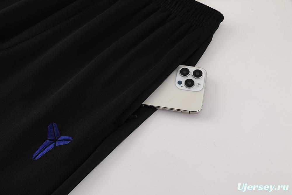 25/26 Barcelona Black/Blue Full Zipper Jacket +Long Pants