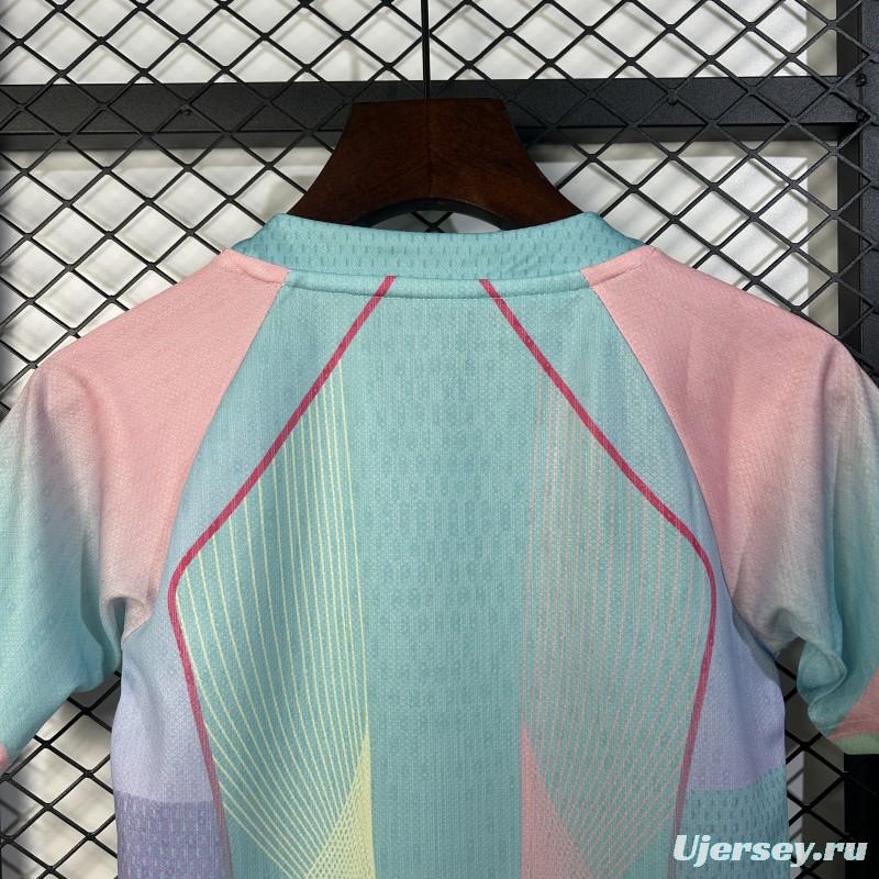 25/26 Kids Barcelona Blue Gradient with Spotify Jersey