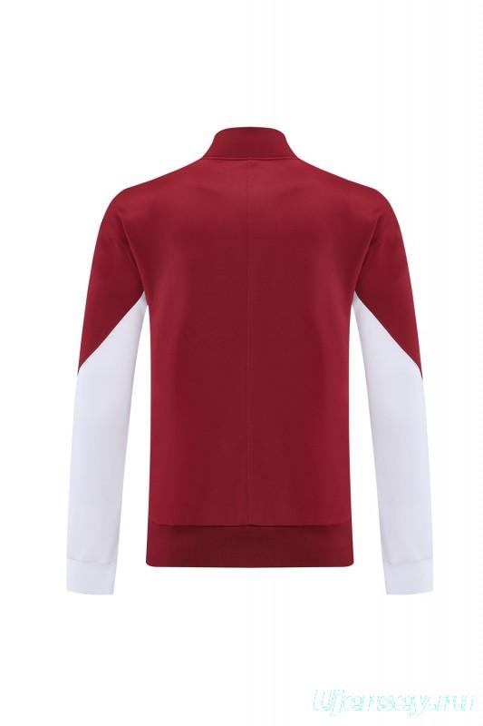 25/26 PSG Red Full Zipper Jacket +Long Pants