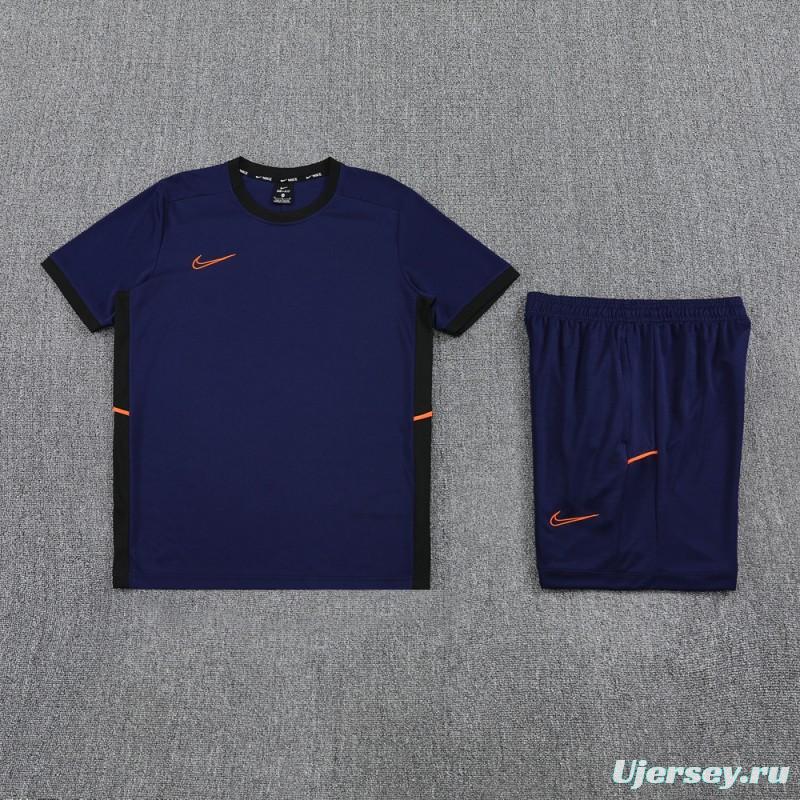 2025 NIKE Navy Short Sleeve Jersey + Shorts