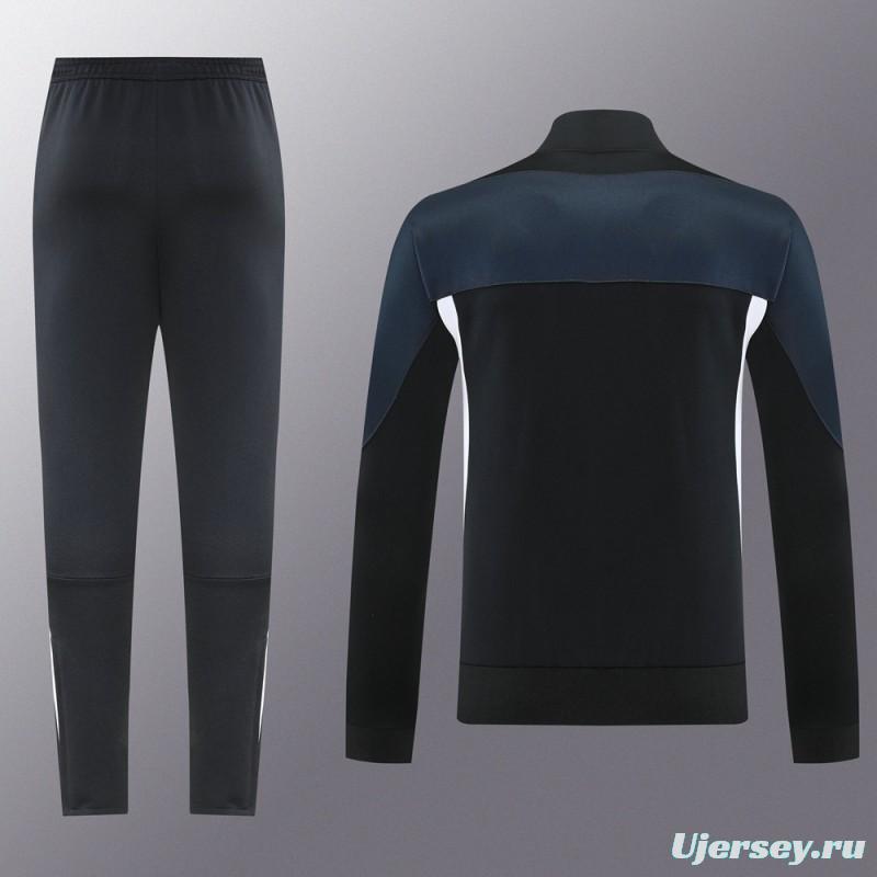 2025 NIKE Black/White Full Zipper Jacket +Long Pants