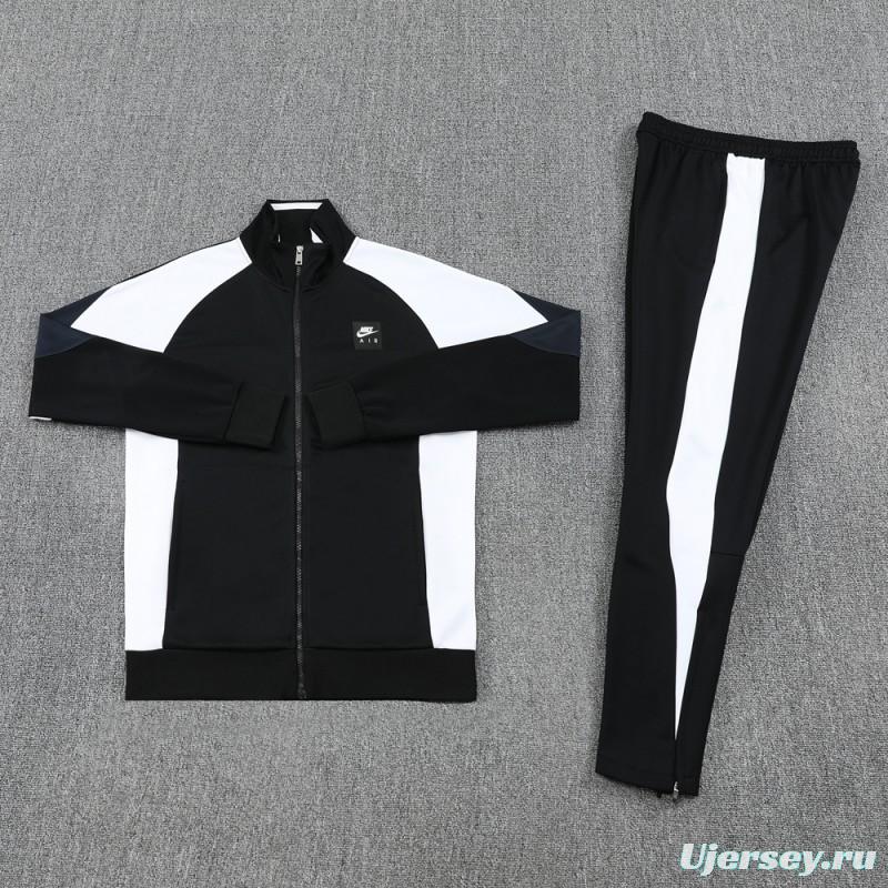 2025 NIKE Black/White Full Zipper Jacket +Long Pants