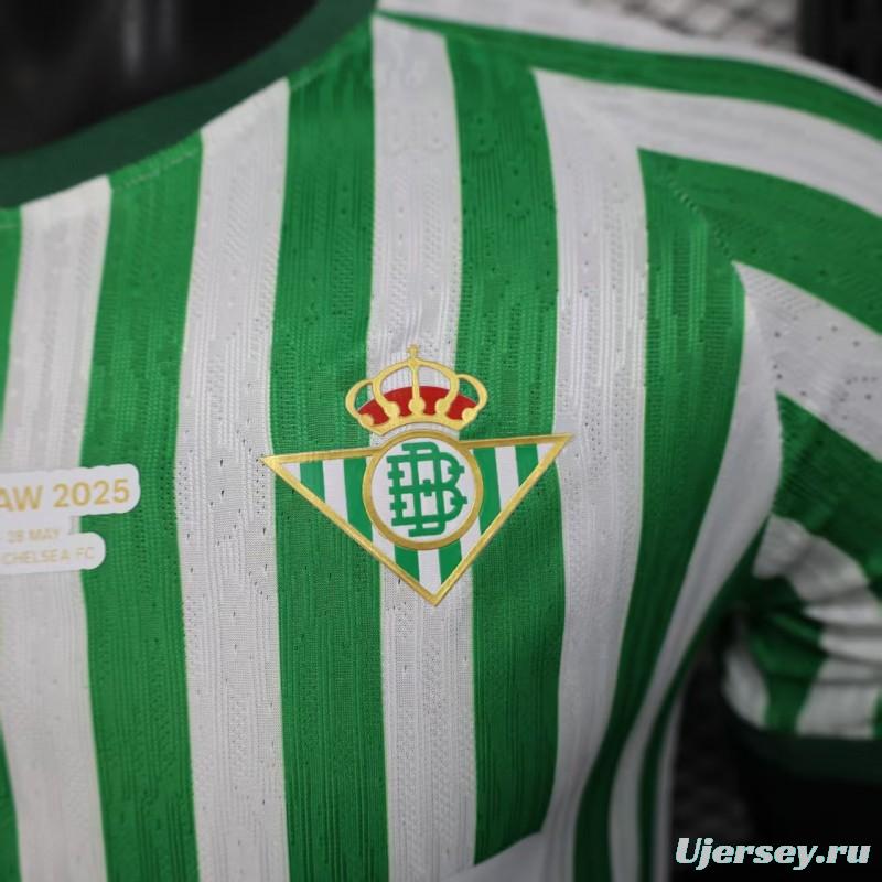 Player Version 25/26 Real Betis Home Jersey