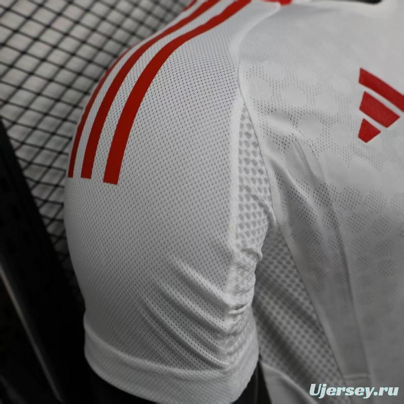 Player Version 25/26 Liverpool Away White Jersey