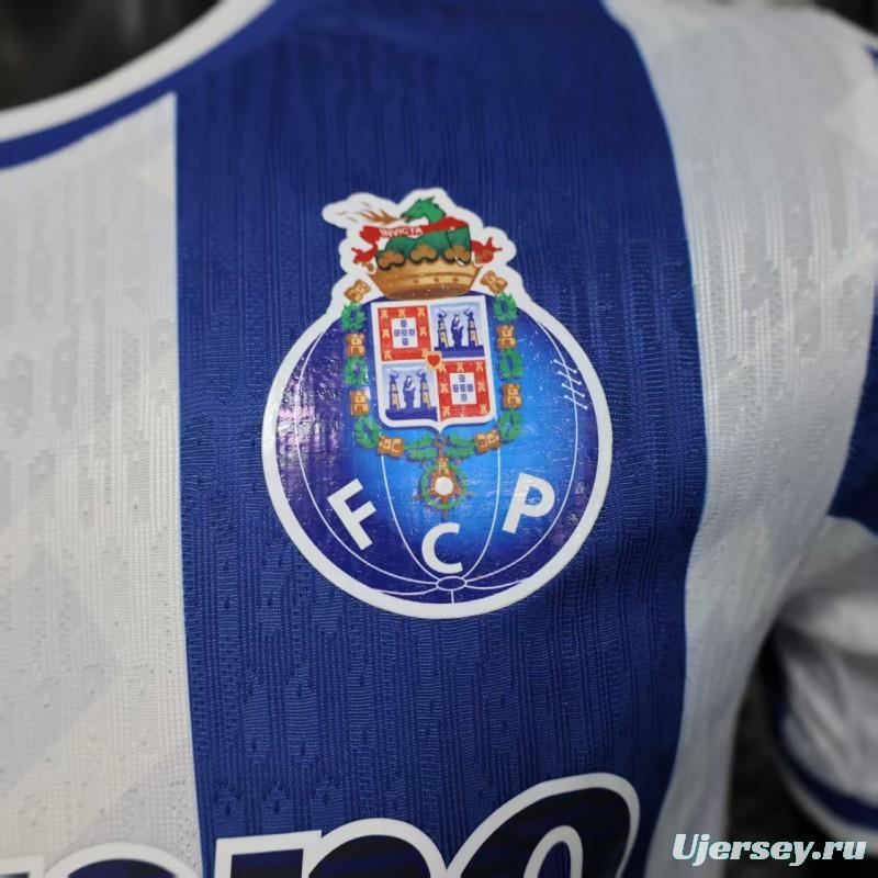 Player Version 25/26 Porto Home Jersey