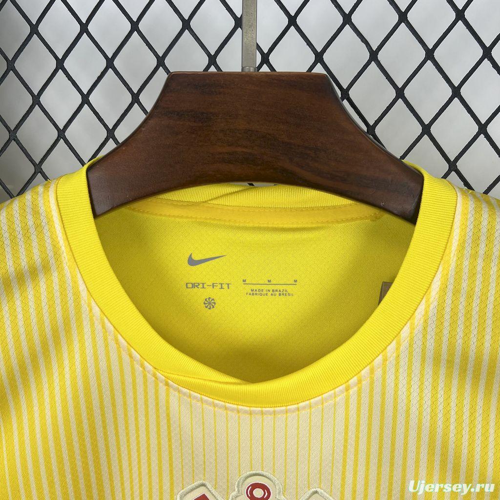 2025/26 Corinthians Yellow Goalkeeper Jersey