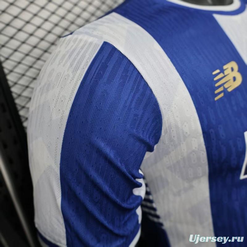 Player Version 25/26 Porto Home Jersey