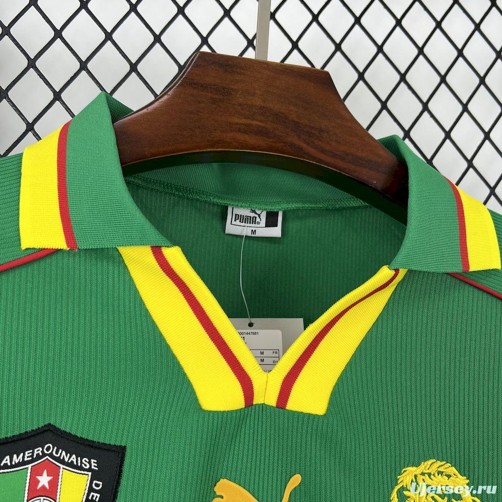 1998 Cameroon Home Retro Jersey