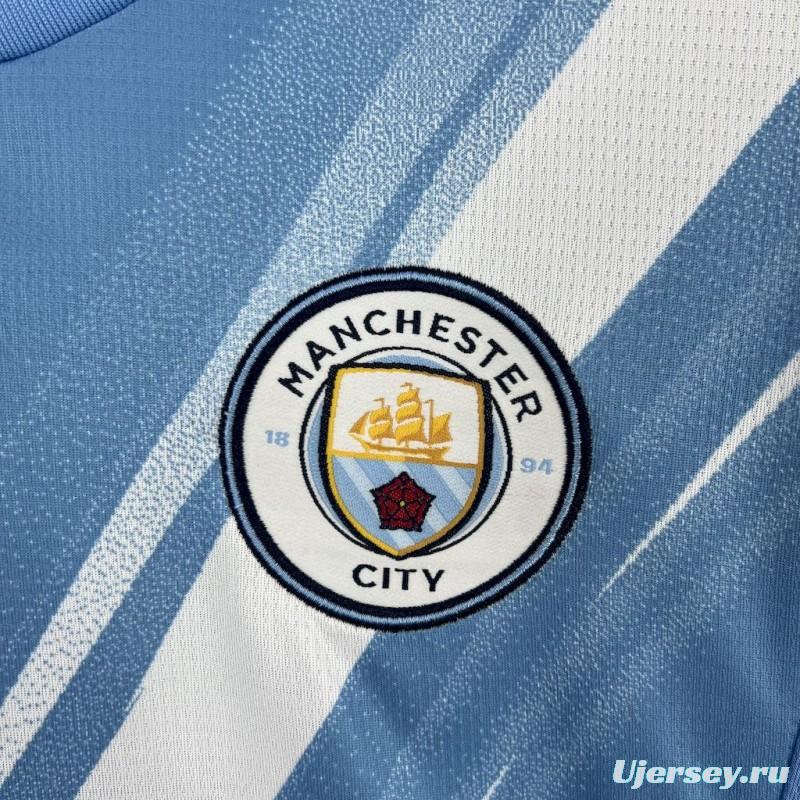 2025/26 Manchester City Home Women Jersey