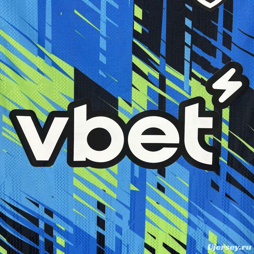 2025/26 Botafogo Blue Goalkeeper Jersey