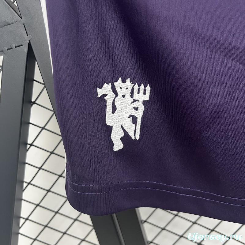 25/26 Manchester United Third Shorts