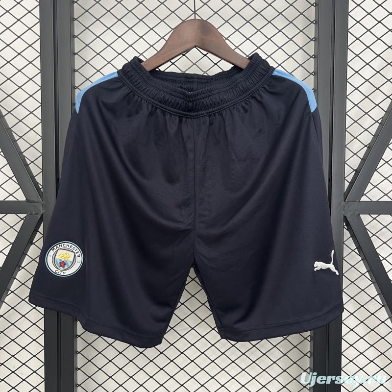 25/26 Manchester City Black Shorts