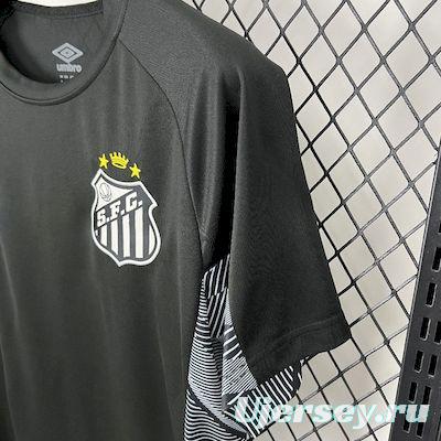 2025/26 Santos Black Goalkeeper Jersey