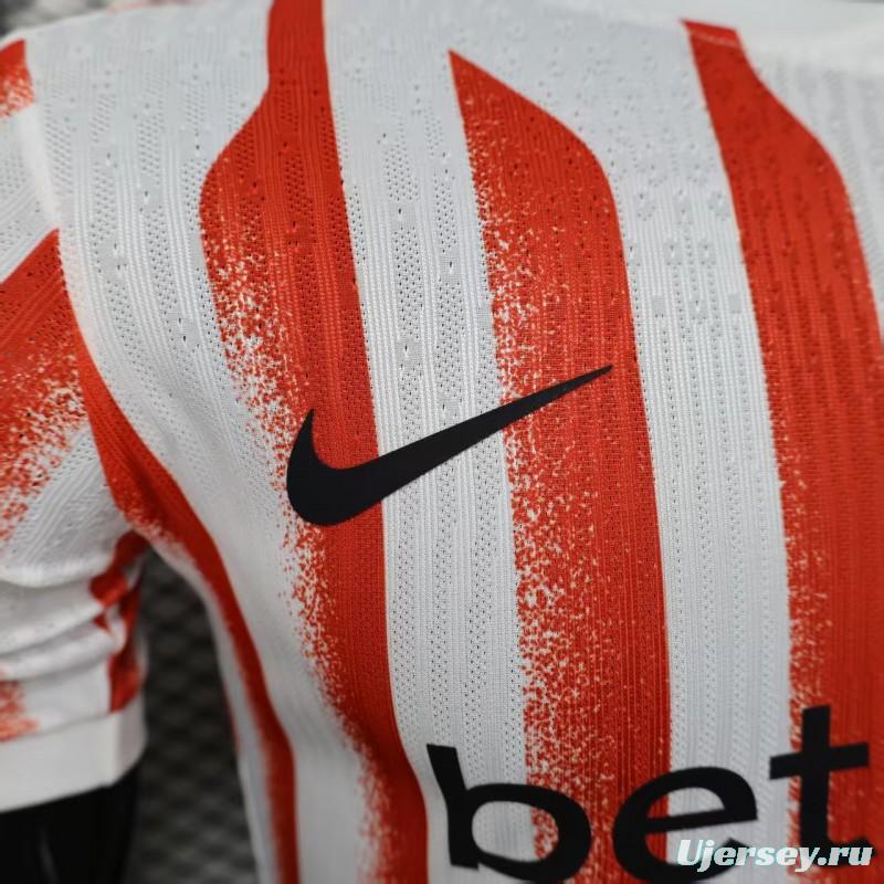 Player Version 25/26 Inter Milan Red/White Stripe Special Jersey