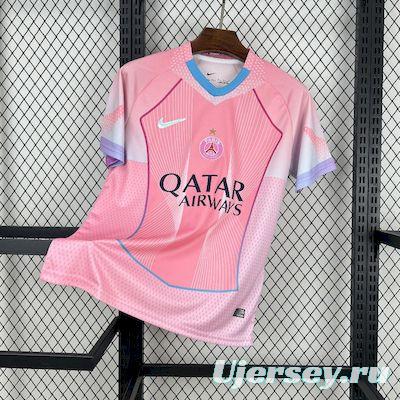 2025/26 PSG Paris Saint-Germain Pink Special Edition Jersey